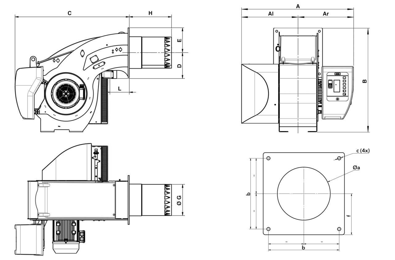 Горелка ELCO EK EVO 9.8700 g-eu3