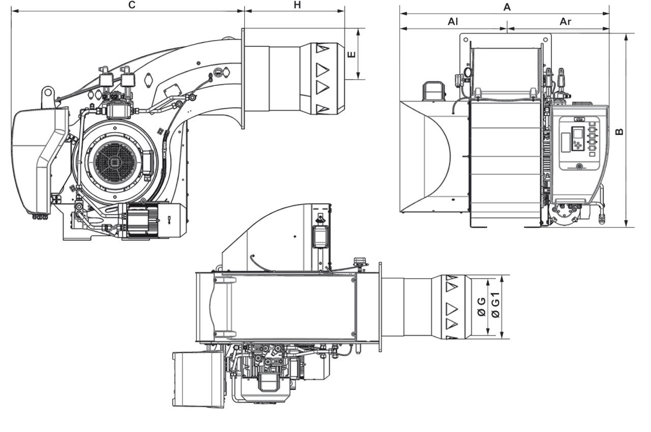 Горелка ELCO EK EVO 9.8700 l-e